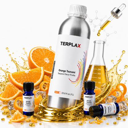 Orange Tsunami terpene profile scene